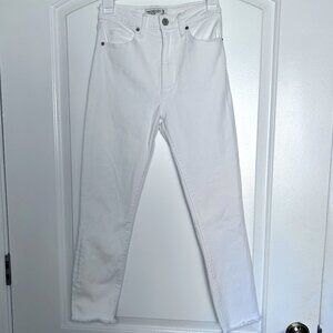 Abercrombie & Fitch: The Super Skinny Ankle High-Rise Jeans, SZ 25/0
